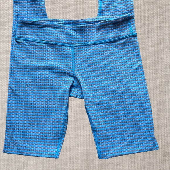 IVIVVA by  Lululemon Girls Blue Gray Digi Weave Rhythmic Full Length Leggings - Picture 4 of 9